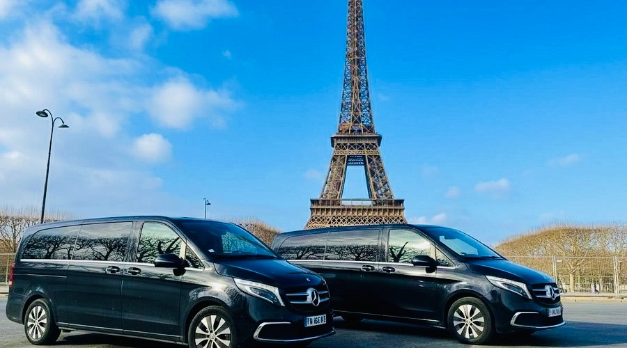 Premium car on the road