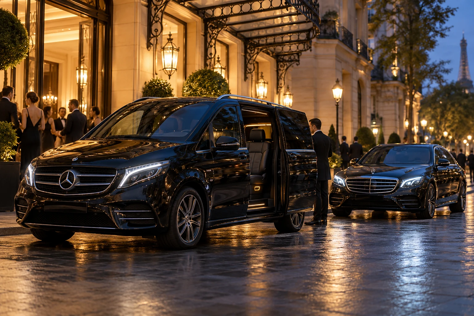 Chauffeur privé Go Paris Transfer pour un événement à Paris